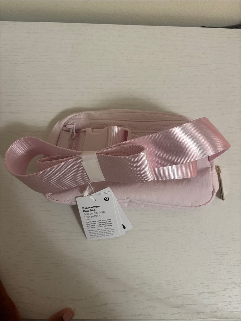 Lululemon Pale Pink Everywhere Belt Bag - Picture 2 of 5